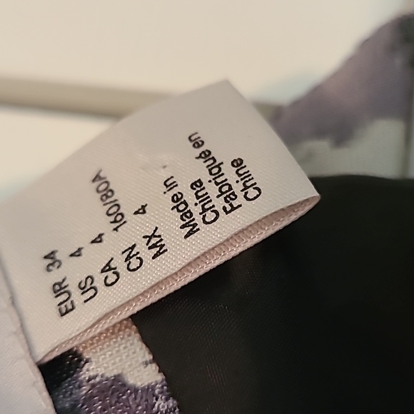 H&M Women's Taupe & Gray Pattern Sleeveless Mini Dress Size 4 - Picture 7 of 7